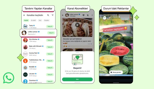 WhatsApp’a reklamlar geliyor